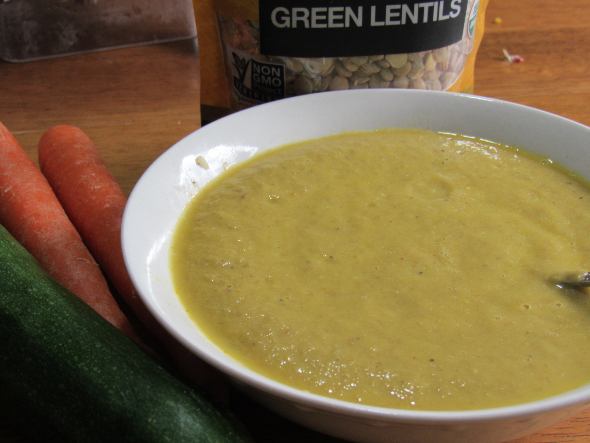 Lentil Carrot Zucchini Soup